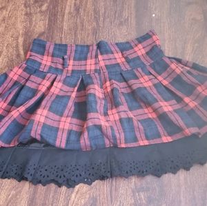 Plaid skirt